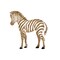 Small Baby Zebra Wall Stencil | 2632 by Designer Stencils | Animal & Nature Stencils | Reusable Art Craft Stencils for Painting on Walls, Canvas, Wood | Reusable Plastic Paint Stencil for Home Makeover | Easy to Use & Clean Art Stencil